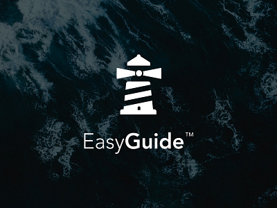 EasyGuide Logo branding design illustration logo vector