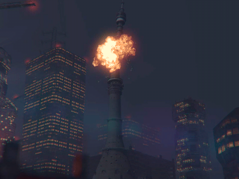 [Year of Evil] Gotham City Falls Explosion