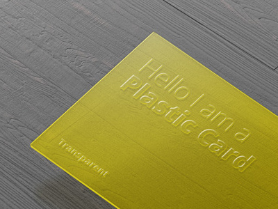 Transparent Business Card business card mock up mockup typo typography