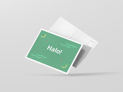 Postcard Flyer Mockup