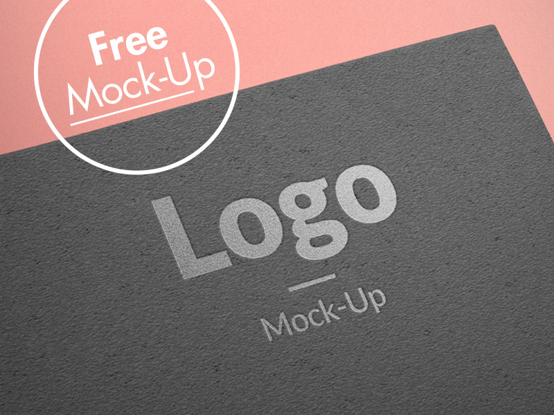 Logo Mockup Free Download by Viscon Design | Dribbble | Dribbble