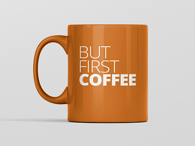 Coffee First Mug branding coffee mockup mug mug mockup