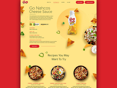 Go Cheese Product Page ecommerce landinpage product page product website ui uiux webiste