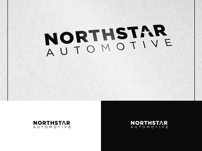 Northstar Automotive branding corporate identity design illustration logo logo designing typography