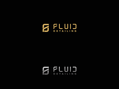 Fluid Detailing branding corporate identity logo logo designing