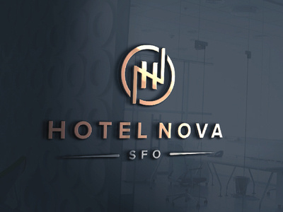 Hotel Nova branding corporate identity logo logo designing symbol