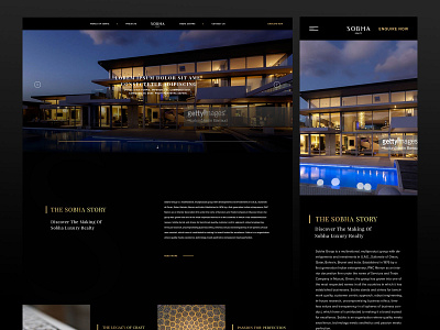 Sobha Realty realestates responsive website design ui ux website