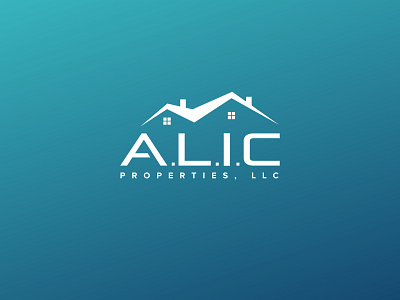 A.L.I.C Properties LLC corporate identity graphic symbol logo logo designing realestatelogo symbol