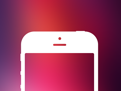 Flat iPhone 5 background blur colour design flat iphone white