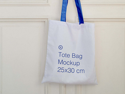 Port Authority B150 Size Chart Tote Bag Mockup Canvas Tote 