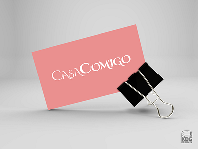 Casa Comigo - Wedding Planner branding design lettering art logotype typography wedding planner