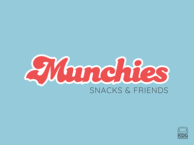 Munchies - Snacks & Friends branding design diner friends lettering art logotype restaurant snacks typography