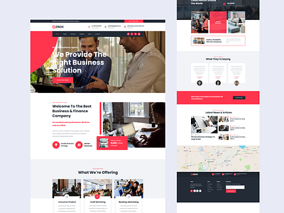 Corporate Landing Page