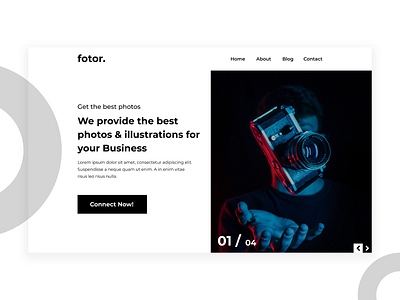 Photography Business Website Design app design branding corporate design ui web webdesign