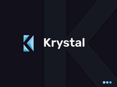 krystal Logo I logo design I graphic