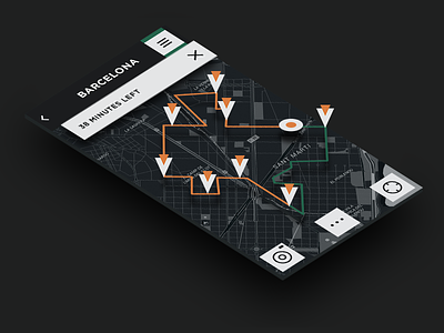 Urban. Modern Architecture App app application arcitecture city explore ios map route ui urban ux