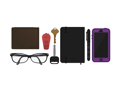 EDC edc every day carry illustrator