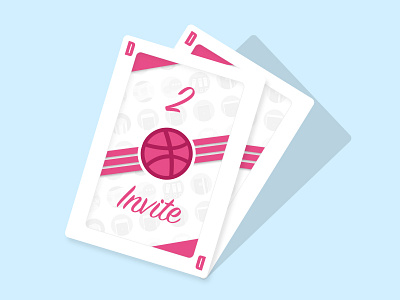 Invitation Card Giveaway debut debuts draft dribbble dribbble giveaway giveaway invitation invite start