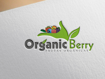 Organic logo barry logo bio madicine design fruit logo logo natural logo organic logo