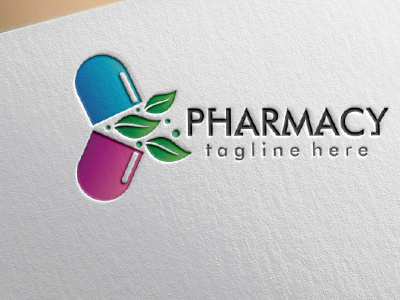 pharmacy logo beautiful logo bio logo logo design medicine medicine logo natural logo pharmacy logo