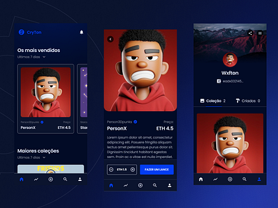 CryTon - NFT  App