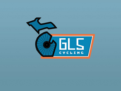 GLS Cycling branding cycling logo mountain biking