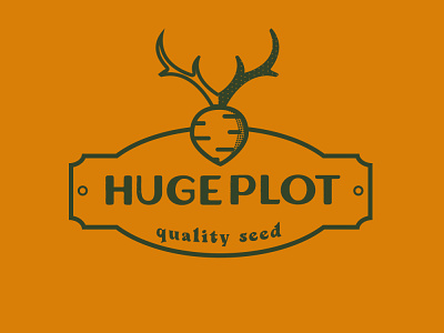 WIP food plot seed branding branding deer hunting seed