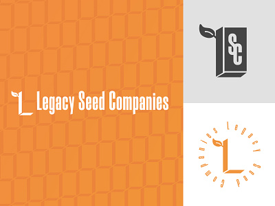 Holding company branding agriculture branding logo seed