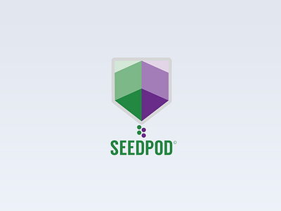 Seedpod logo branding logo seed