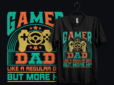 GAMER T-SHIRT DESIGN