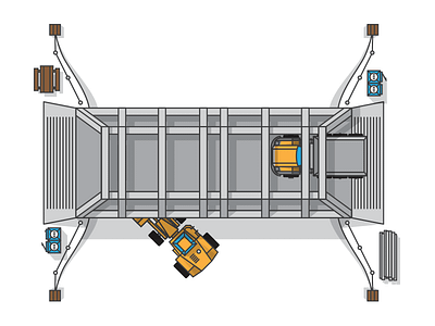 Road bridge in Super Nano Trucks