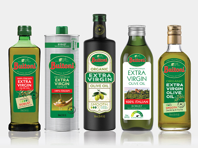 Buitoni Olive Oil Design Exploration branding packaging design