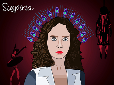 Suspiria Fan Art design illustration popart vector