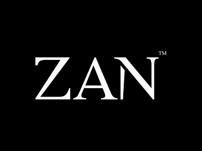 ZAN branding and identity decoration interior design logo design trademark wood