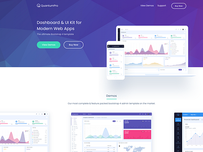 QuantumPro - Landing Page