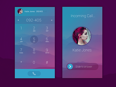 Dial Pad call chat contacts dial mobile number pad phone ui widget