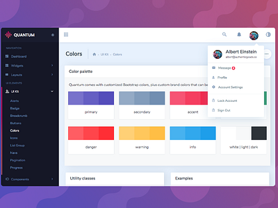 Quantum - Admin Dashboard