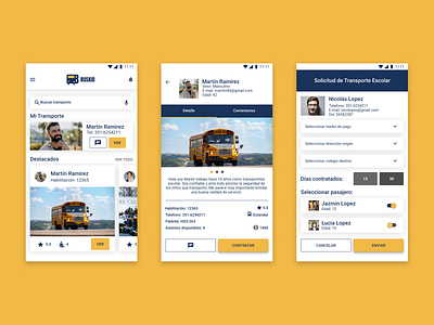 School Bus mobile app