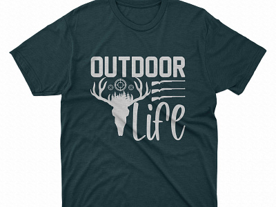 hunting t-shirt design