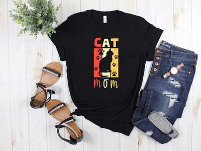 cat t-shirts design