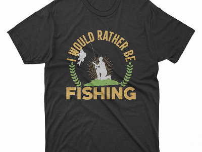 fishing tshirt design