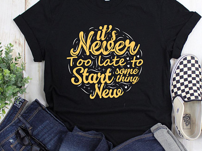 typography tshirt design