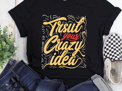 typography tshirt design