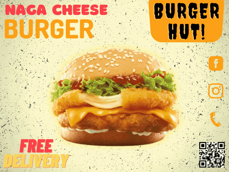 Burger Poster/Flyer/Ad Design ad advertisement banner burger facebook post flyer food food ad food flyer food poster instagram post poster social media post