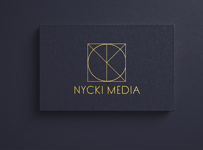 NYCKI MEDIA Logo design brand design concept gaphic design graphic design logo logo design logo mockup logo template logodesign logos logotype template
