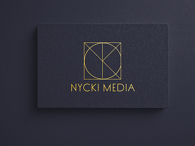 NYCKI MEDIA Logo design brand design concept gaphic design graphic design logo logo design logo mockup logo template logodesign logos logotype template