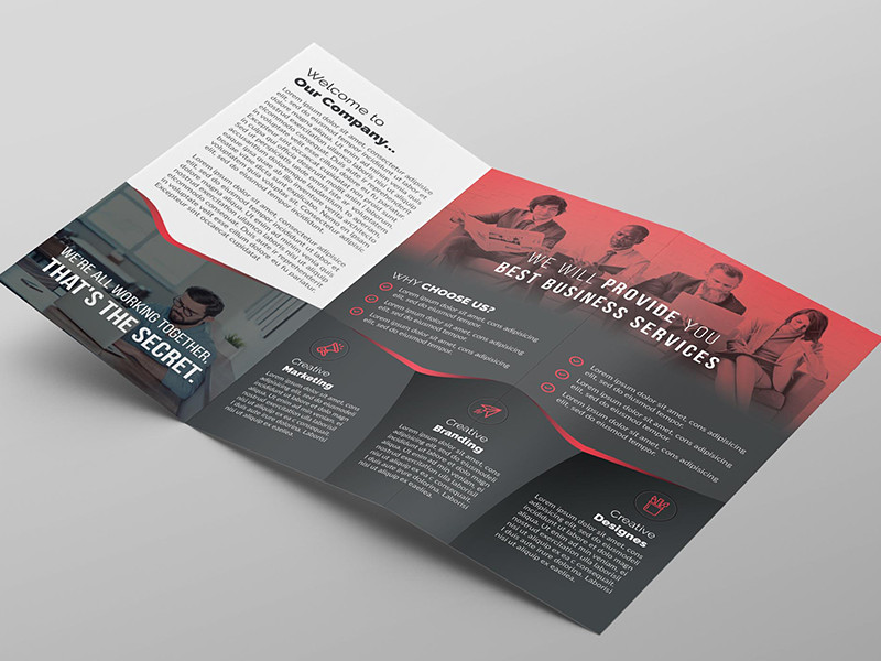 Brochure Design by Graphic Task BD on Dribbble