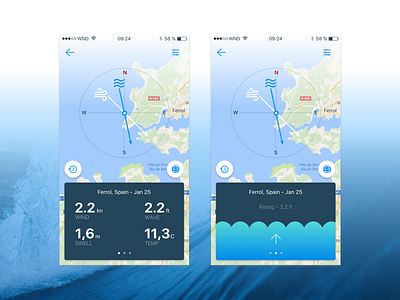 Weather Surf App app ios kitesurfing surfing swell waves weather wind