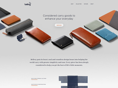 Bellroy redesign