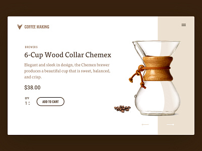 Chemex product page